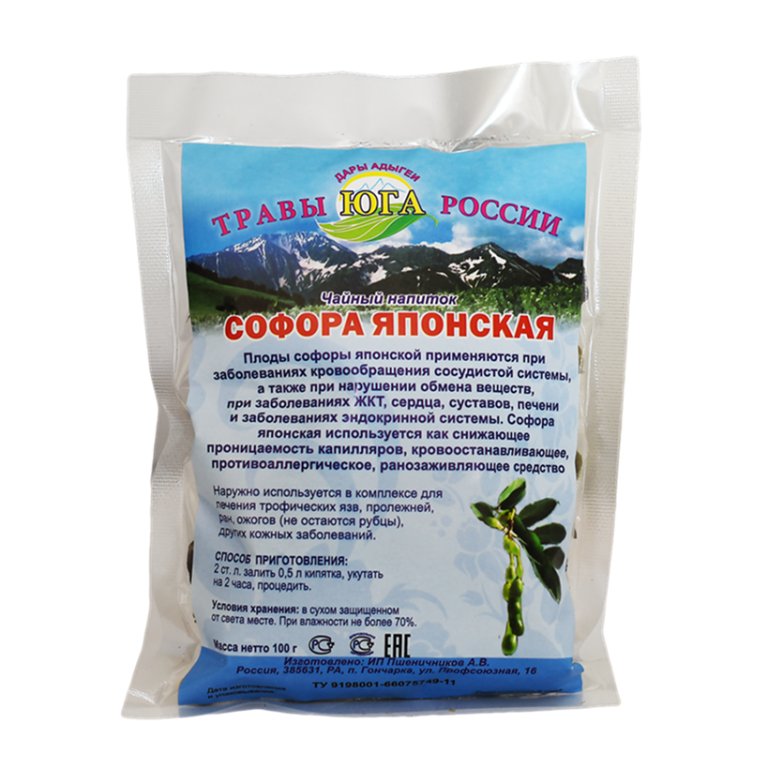 Софора японская (плоды) - Лекарственные Травы